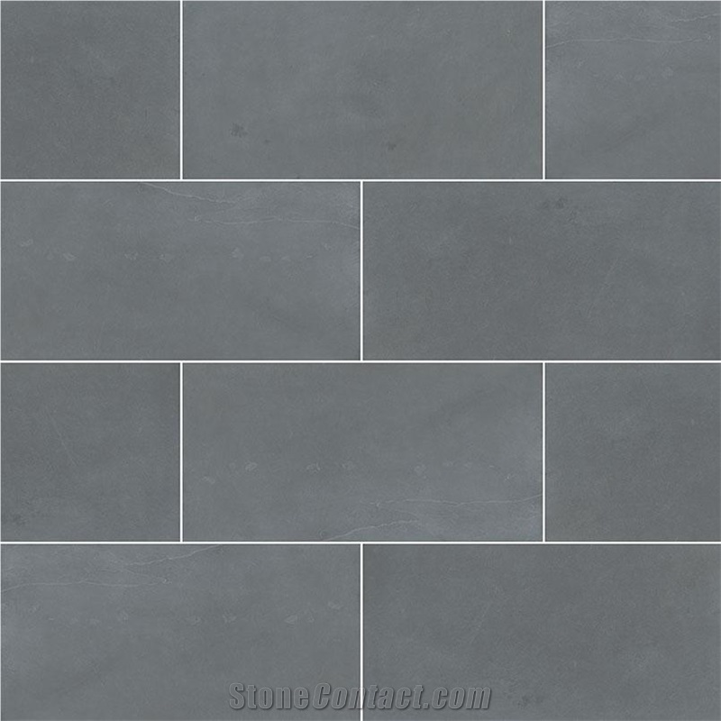 Montauk Blue Slate Tile 3X6 Gauged 0.31 Inch
