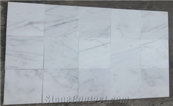 Eastern White Marble Oriental White China Statuarytile 12X12
