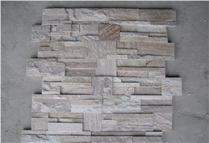 Golden White Quartzite Ledge Stone