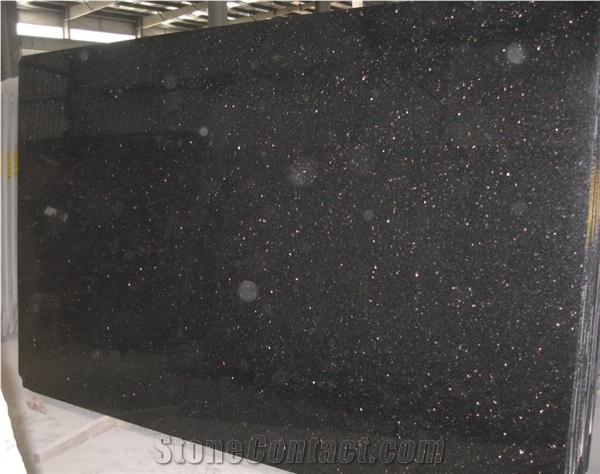 India Black Galaxy Granite Galaxy Black Granite