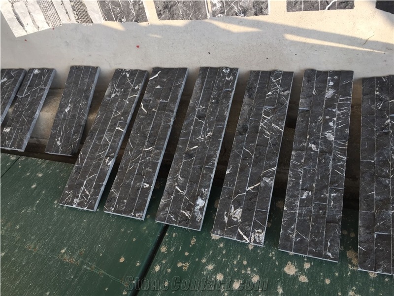 Nero Marquina Marble Ledge Panels