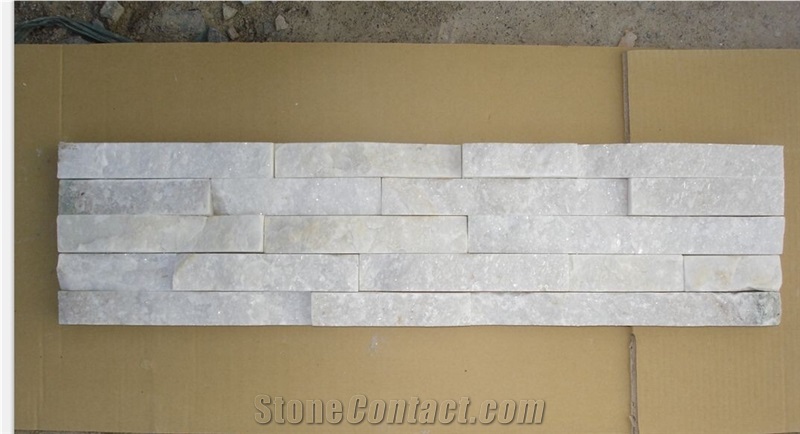 White Quartzite Ledge Stone
