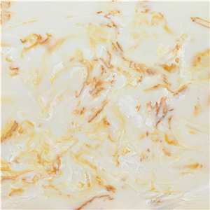 Beige Color Artificial Onyx Stone