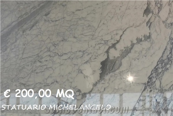 Statuario Venato Marble Slabs- Michelangelo Marble