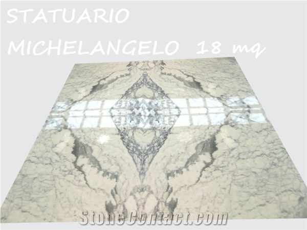 Statuario Venato Marble Slabs- Michelangelo Marble