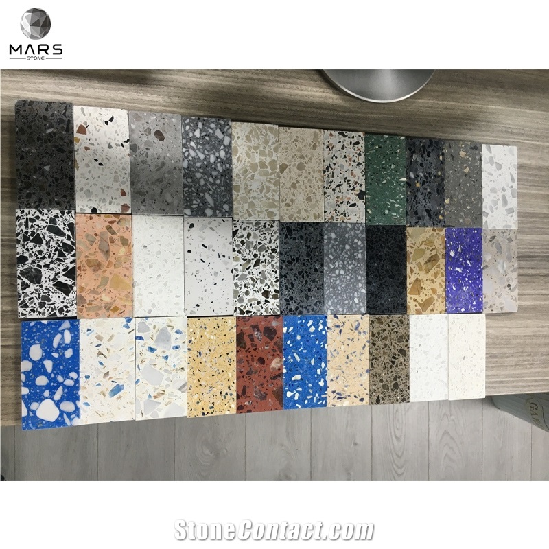 Artificial Stone Terrazzo Products Used Press Terrazzo Tiles