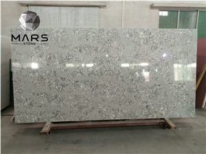 Amazon Hot Sale Artificial Silver Fox Grey Quartzite Slabs