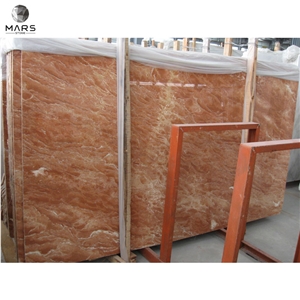 Bright Red Floor Marble Tiles Turkish Ruby Red Marble
