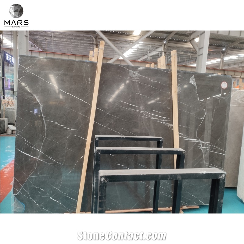 Bulgarian Grey Marble Slab And Tiles For Kitchen Top