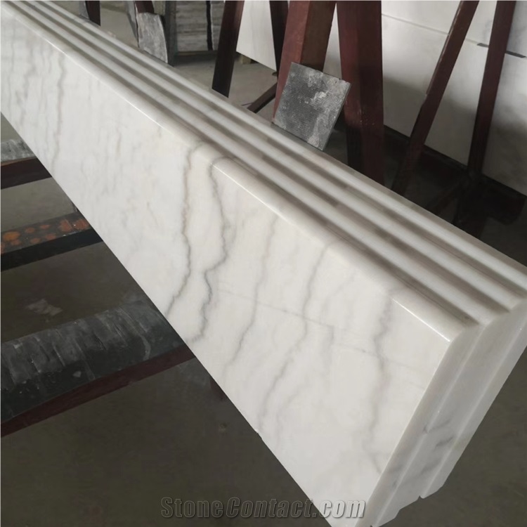 Cheap Price Chinese Carrara Guangxi White Marble Slab