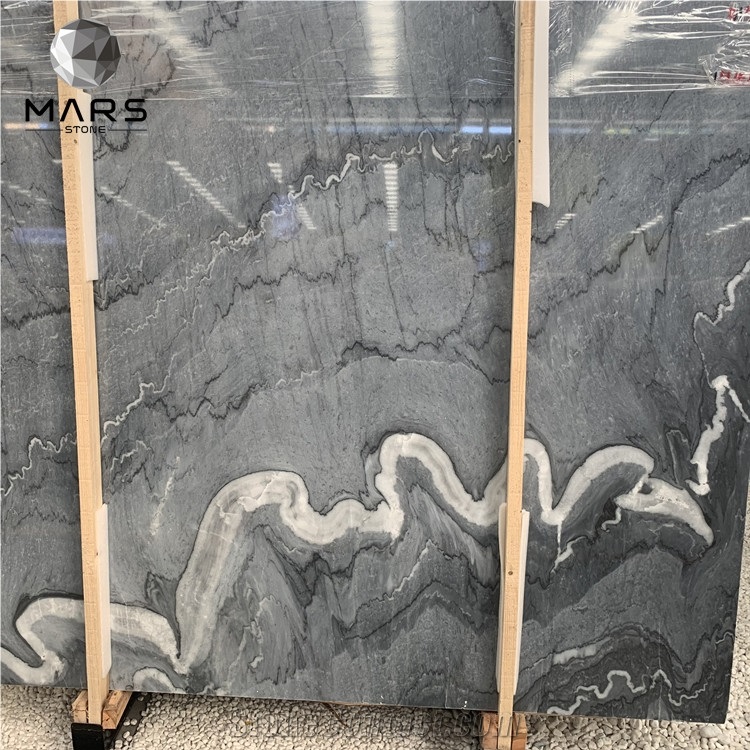 China Price Bruce Grey Marble For Book Match