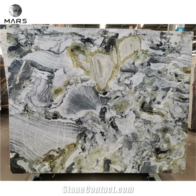 Customized Manufacturer Ice Jade Marble Slabs