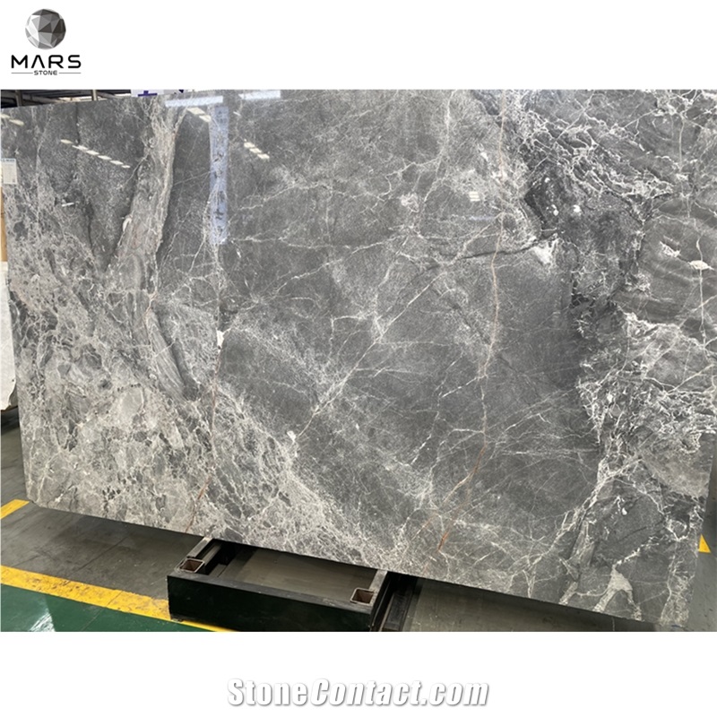 Factory Price Keynes Grey Marble Natural Polished Big Slabs 