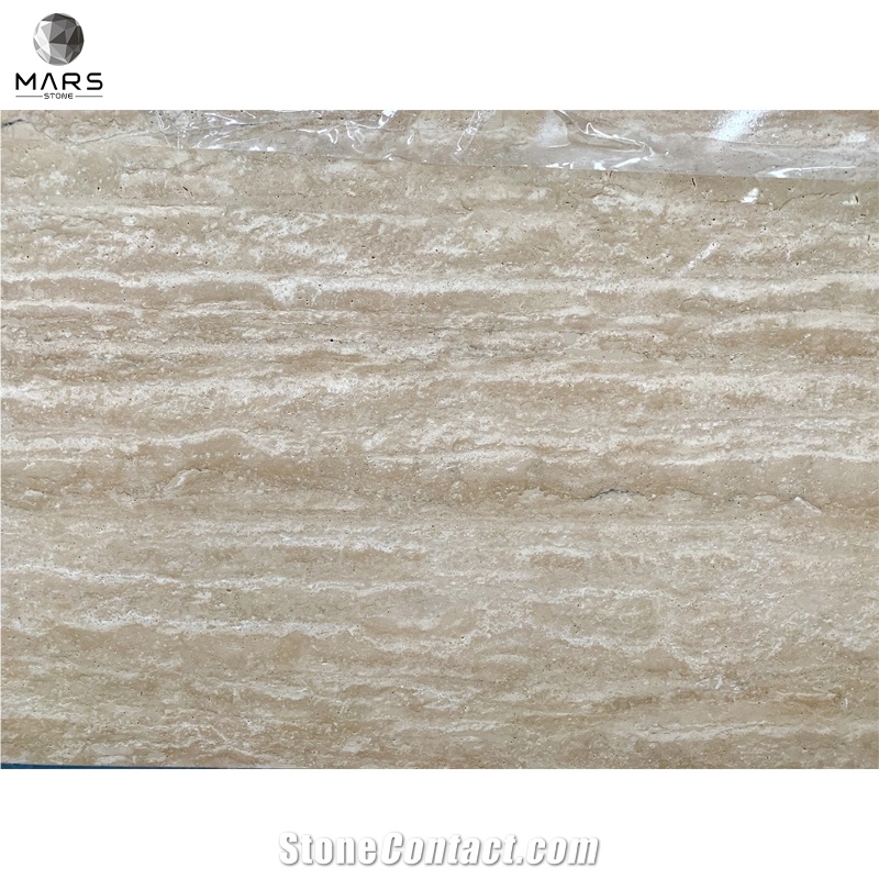 French Pattern Natural Beige Travertine,Ivory White Slabs
