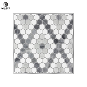 High Quality White Marble Hexagon Floor And Wall Mosaic Tile