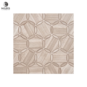 Home Decoration Irregular Natural Stone Yellow Mosaic Tiles