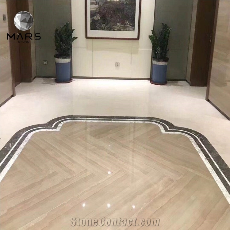Hot Sale China White Wooden Marble Tile For Wall Decoration
