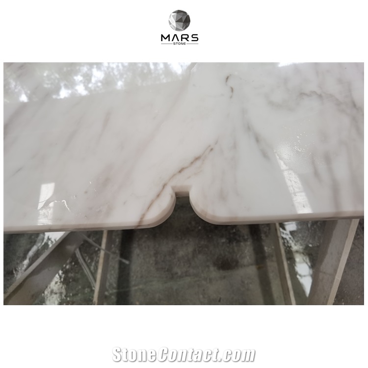 Hot Sale White Volakas Marble White Marble For Countertops