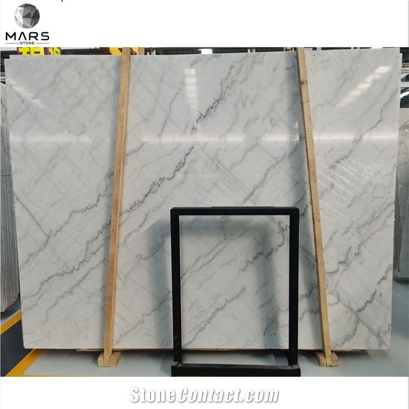 Interior Decoration Stone Chinese Guangxi White Marble Slabs