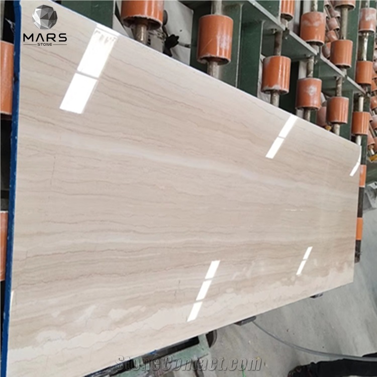 Italy Price Grey Color Wood Grain Marble Serpeggiante Slab