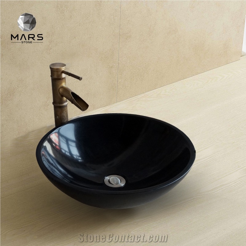 Modern Bathroom Decoration Natural Stone White Marble Sink