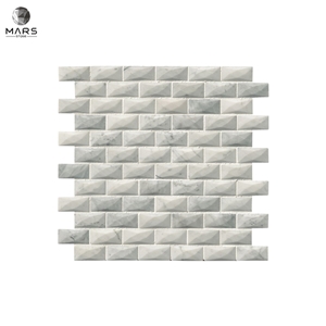 Nice Natural Stone Carrara Polished White Mosaics Tiles