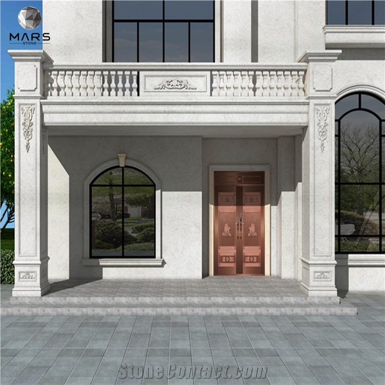 One-Stop Exterior Wall Cladding Solutions Limestone 3D Wall Decor Panel