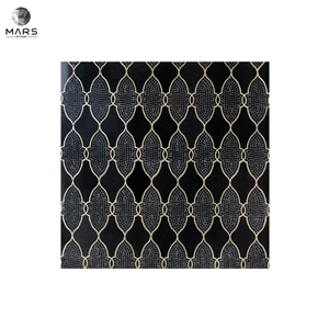 Popular Modern Cheap Black Marble Lantern Mosaic Marble Tiles