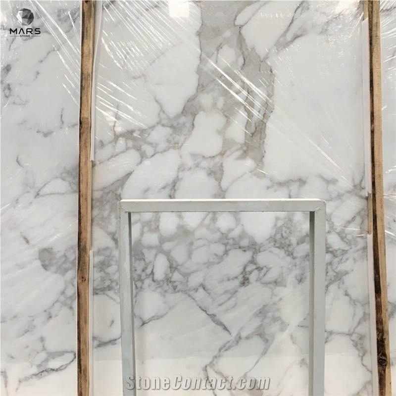 Superior Calacatta White Calacatta Gold Marble Slabs 