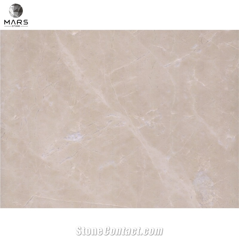 Top Selling Beige Marble Slabs White Natural Stone Tile