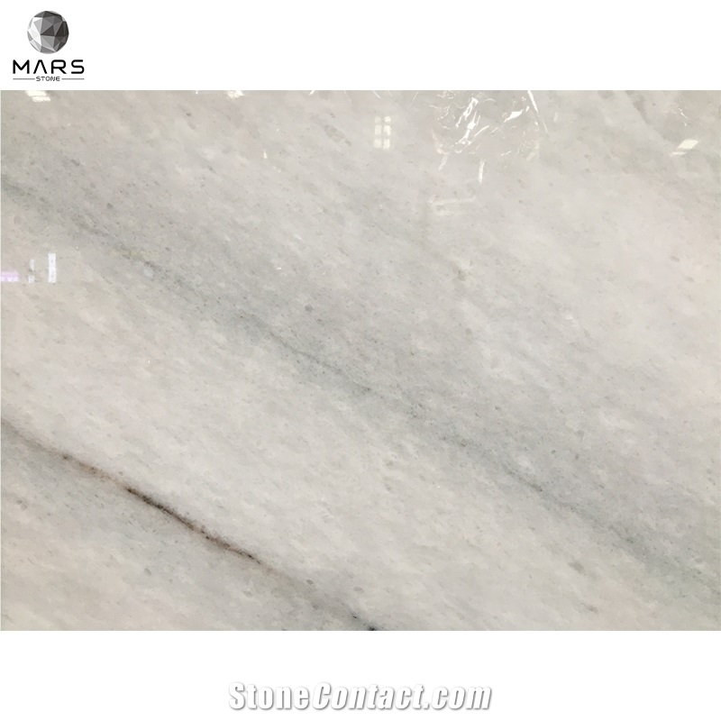 Veria White Marble Slab With Black Lines For Wall