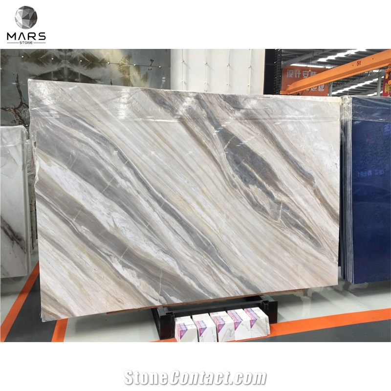 Wholesale Polished Jade White Marble With Golden Veins