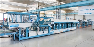 EASY LINE EVO Sorting Line Ideal For Small Sizes Porcelain, Ceramic, Sintered Stone