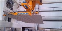 ROBOFLOOR LASTRE Storage For Large Ceramic Slabs Inside The Plants