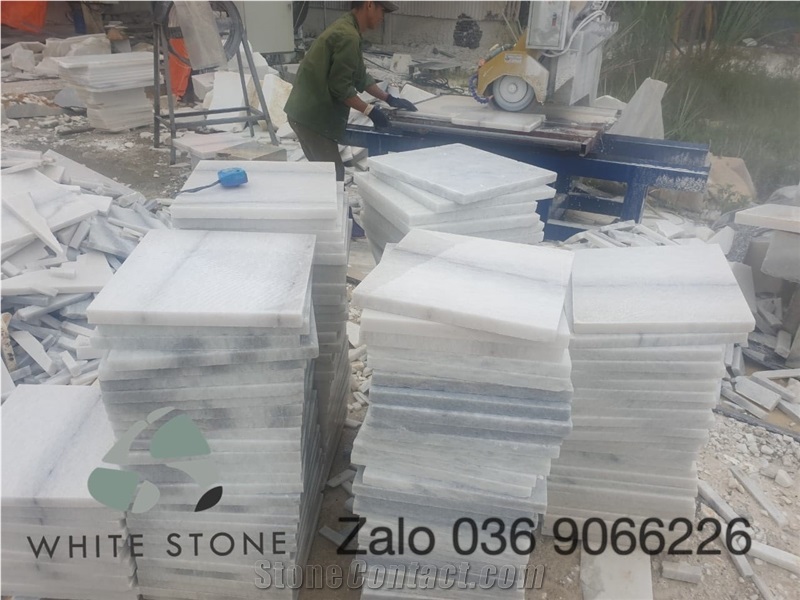 Pure White Marble Tiles & Slabs