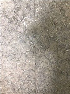 Atlas Green Shell Limestone Tiles, Shells Reef Green Slabs