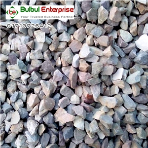 Indian LC White Crushed Stone, Pebble Stone For Construction