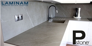 Kitchen Countertop LAMINAM Pietra Gray Porcelain