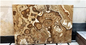 Iran Brown Onyx Slabs, Coca Cola Onyx Tiles, Slabs