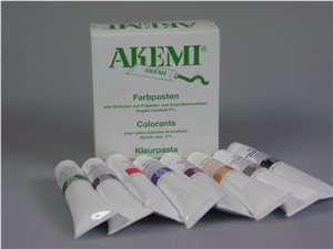 Color Paste Marmorkitt Colorant, 8 Mixed Colors # 11007