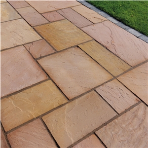 Modak Sandstone Paving Tiles, Modak Brown Sandstone