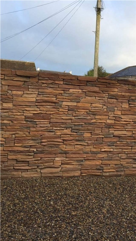 Ledge Rock Stone Garden Wall Cladding