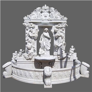 Custom Outdoor Large Marble Landscaping Carved Fountain