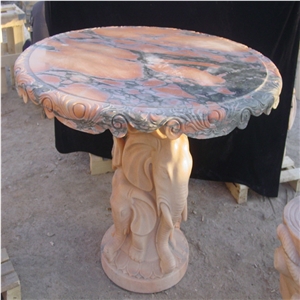 Home Yard Decoration Outdoor Garden Stone Tables For Sale