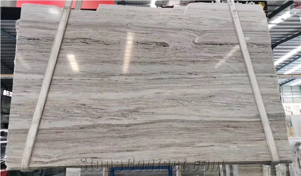 Hot Selling Products Blue Serpeggiante Blue Wood Marble