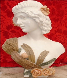 Mini Greek God Greece Ancient Artistic Head Statue- Bust
