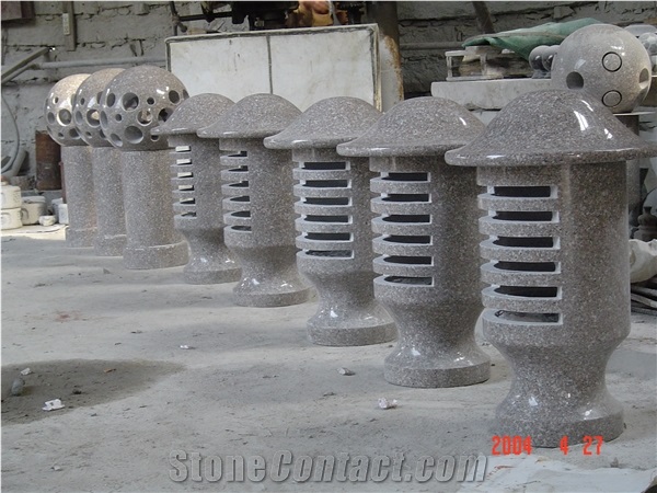 New Design Of Carving Garden Japanese Granite Lanterns