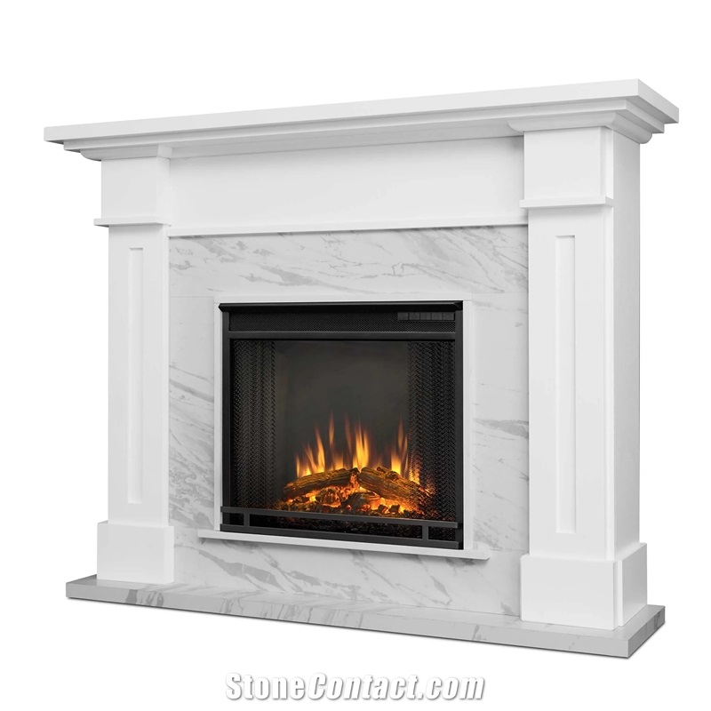 Real Flame Kipling Electric Modern Fireplace Hearth