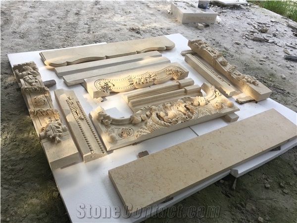 Stone Fireplace Surround Carving Marble Fireplace