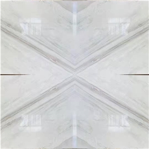 Volakas White Marble Book Match Walling Slabs